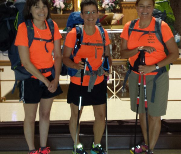 Women's Pilgrimage embark from Shrine of Our Lady of Good Help
