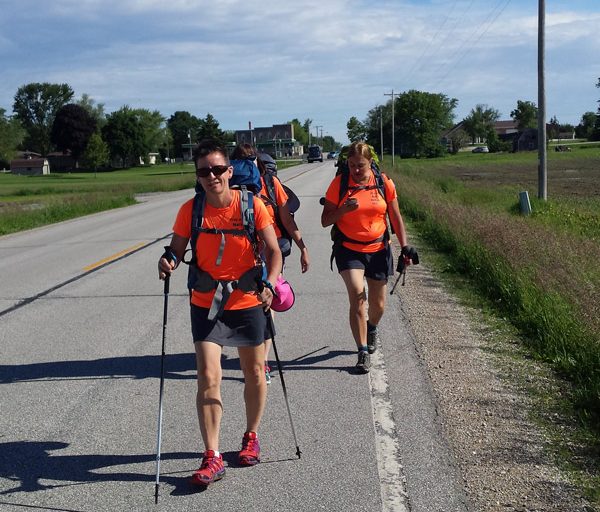 Women's pilgrimage along the way