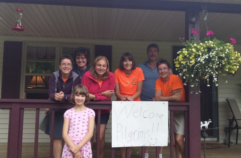 Women's Pilgrimage welcome